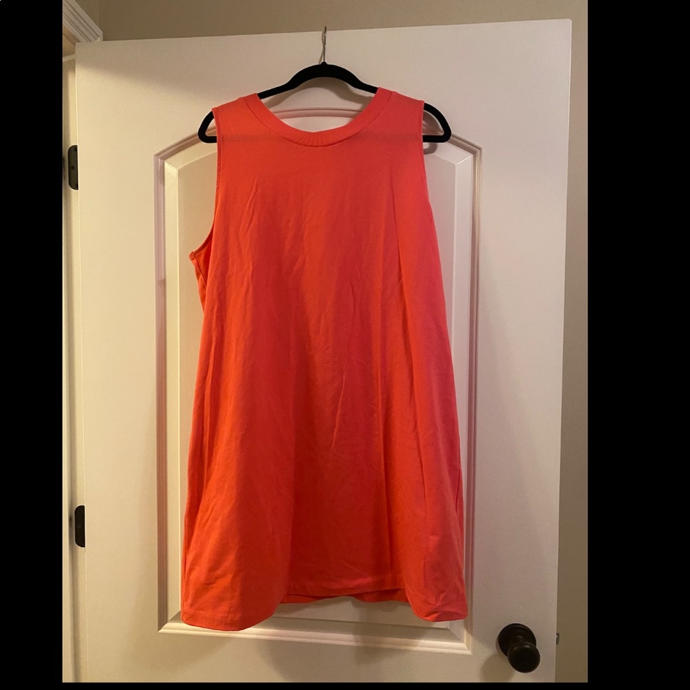 Coral dress